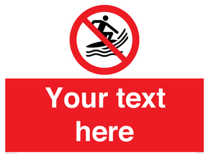 Custom No surf craft